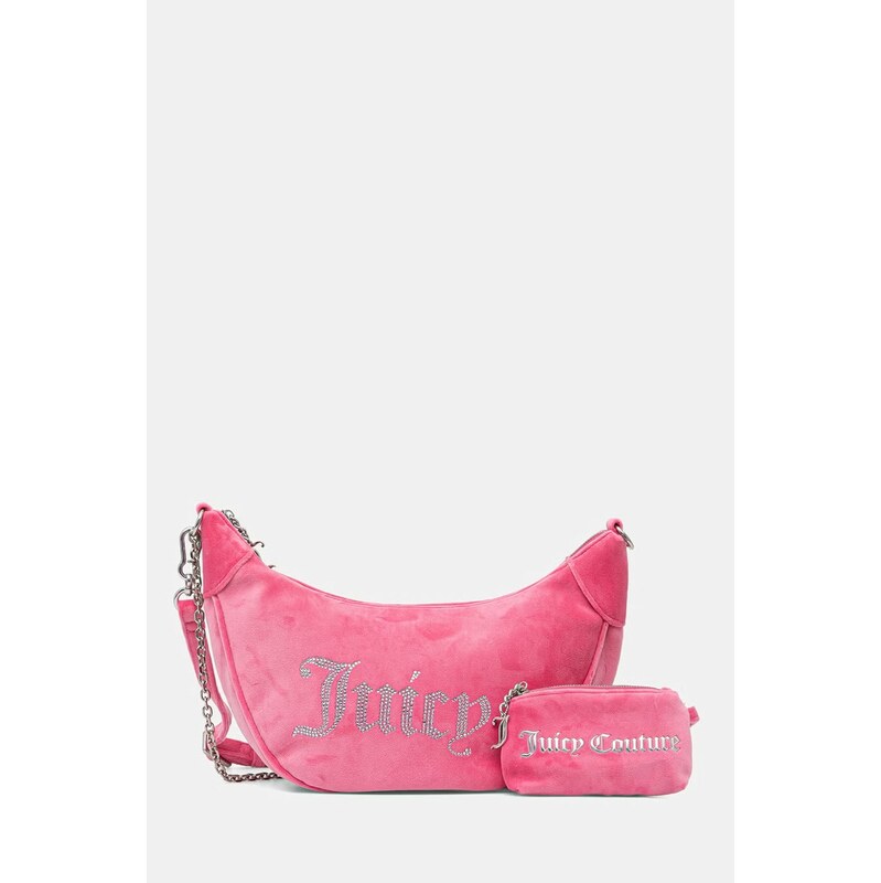 Juicy Couture kabelka rohlík dámská velurová Kimberly