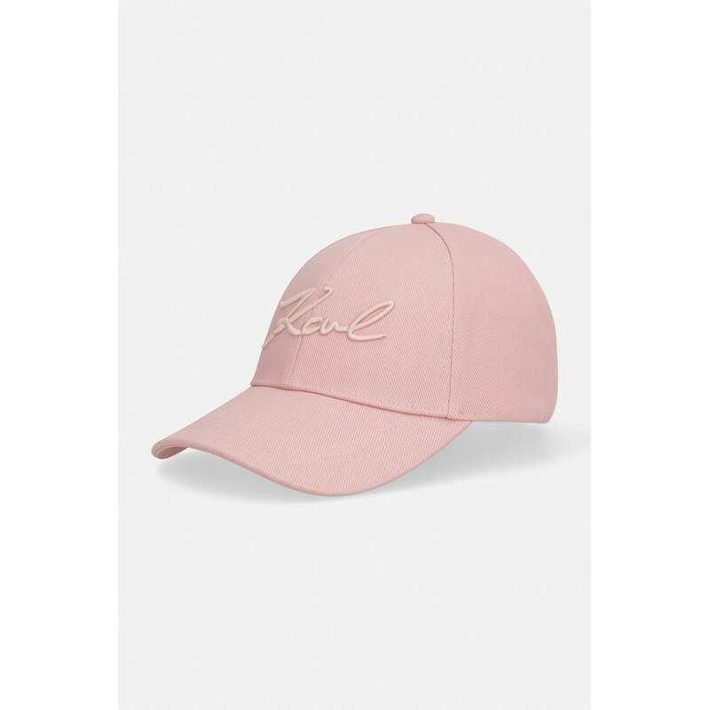 Karl Lagerfeld kšiltovka dámská bavlněná K/SIGNATURE