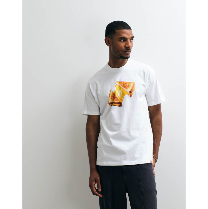 Carhartt WIP cheese toastie t-shirt in white