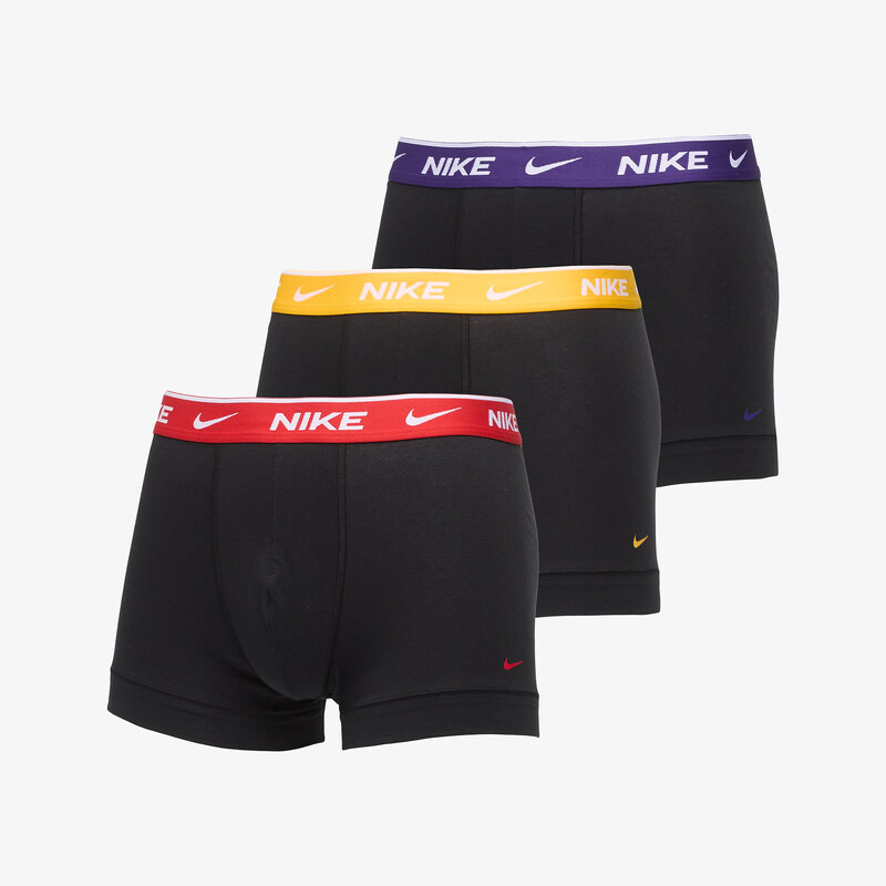 Boxerky Nike Trunk 3-Pack Black M