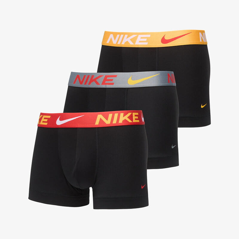 Boxerky Nike Trunk 3-Pack Black L