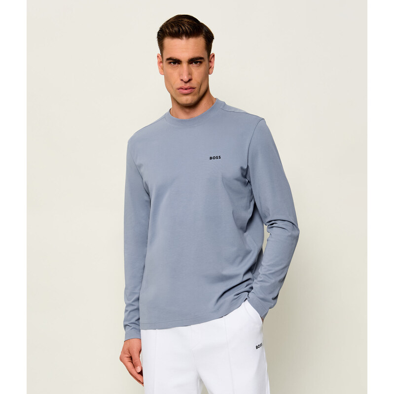 BOSS GREEN Tričko s dlouhým rukávem | regular fit | stretch