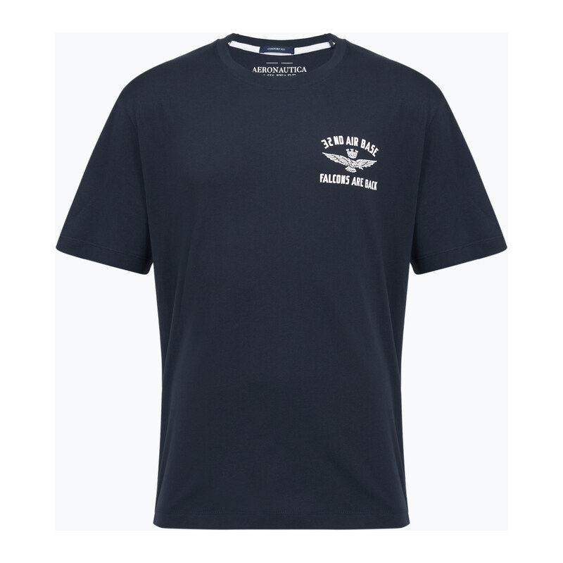 Pánské tričko Aeronautica Militare TS2539UJ00727 navy blue