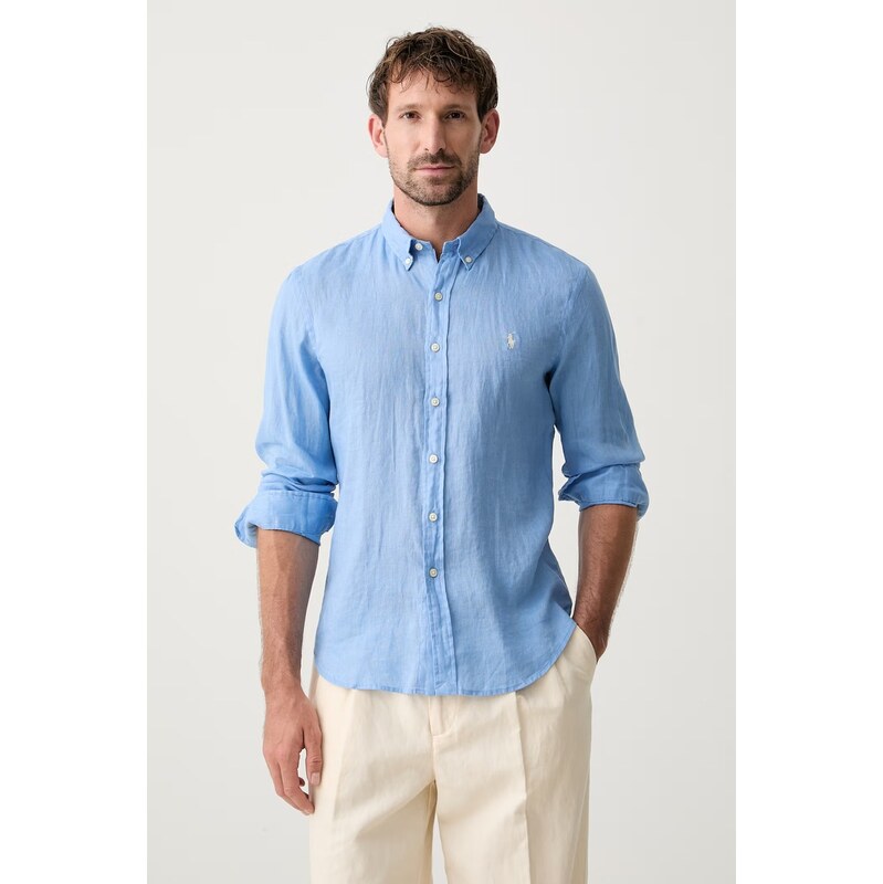 Polo Ralph Lauren košile pánská lněná