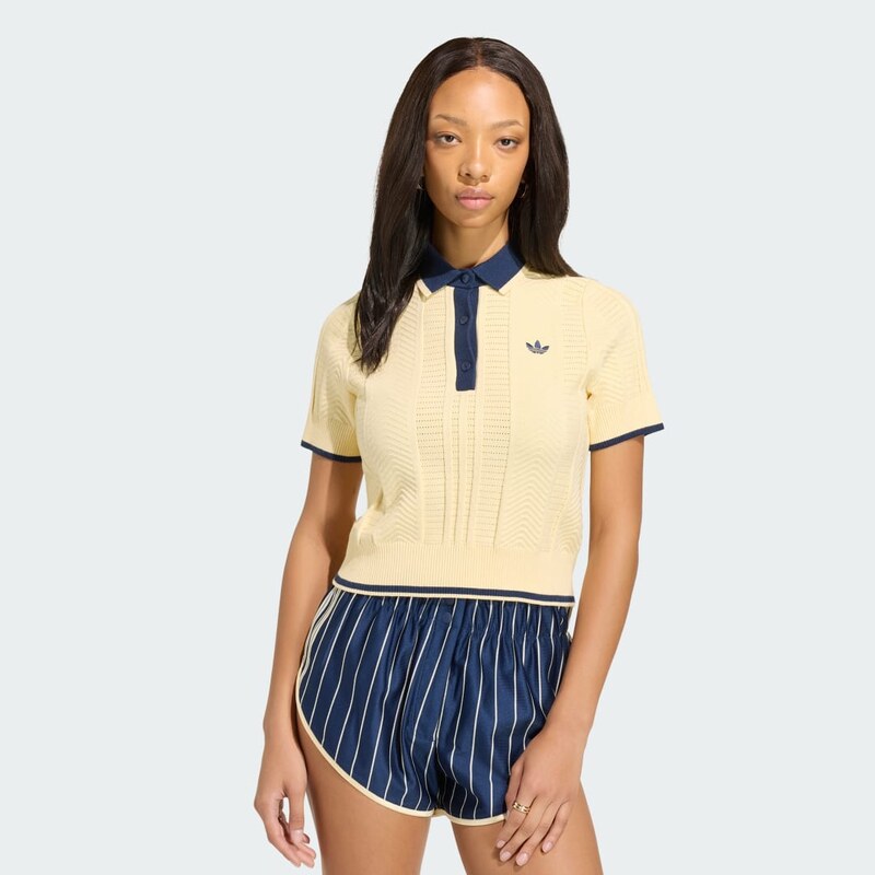 Adidas POLO TRIČKO CABLE KNIT CALI