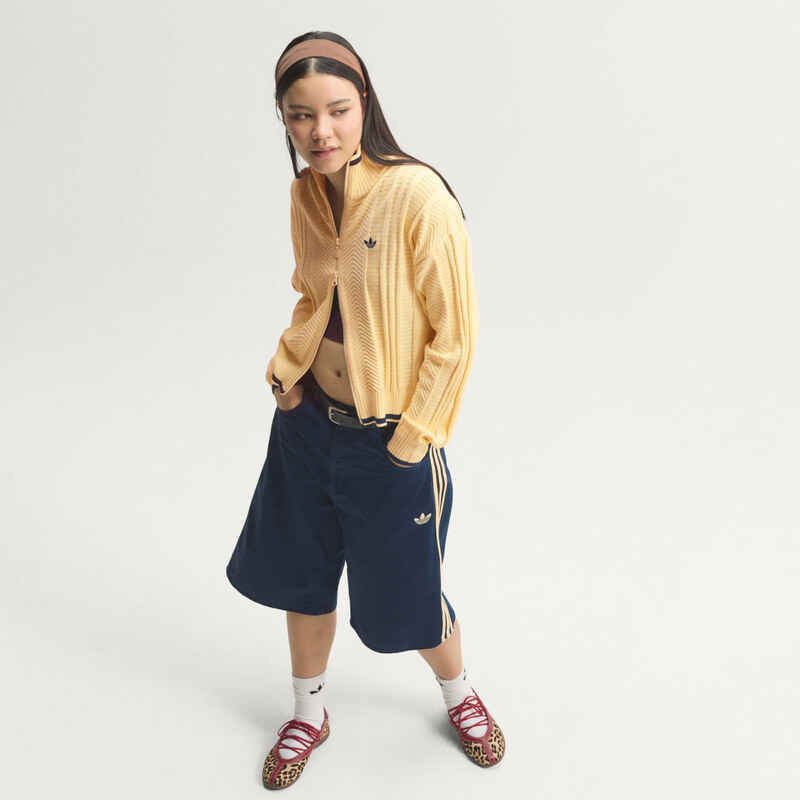 Adidas SPORTOVNÍ TOP CABLE KNIT FIREBIRD