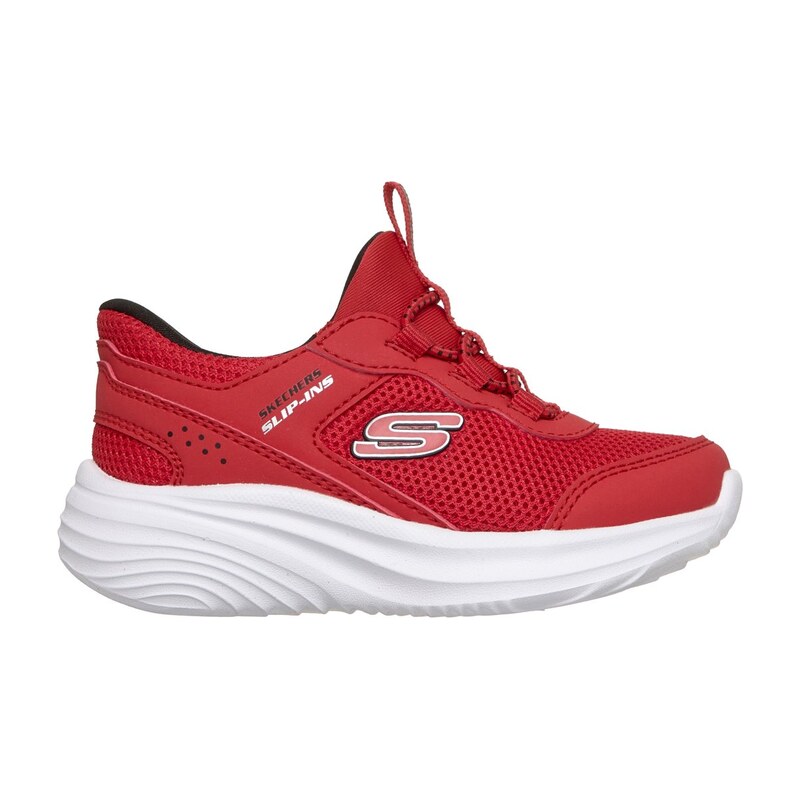 Skechers Chlapci Slip-ins: Bounder Pro Shoes v Cervená, Velikost