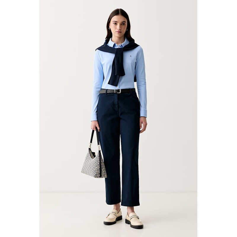 Tommy Hilfiger kalhoty dámské s bavlnou