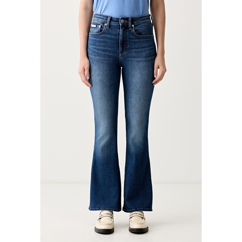 Calvin Klein Jeans flare džíny dámské