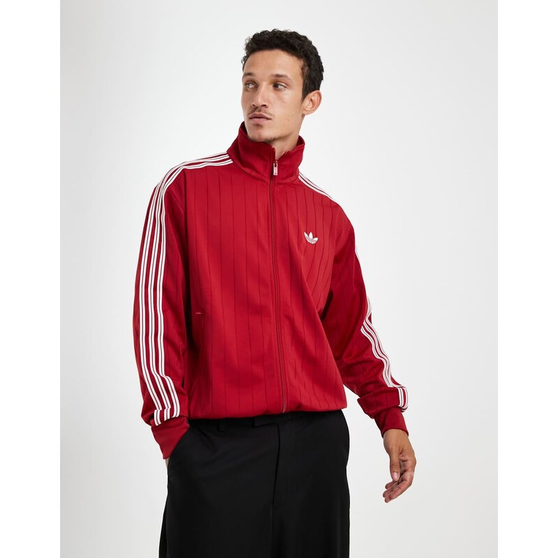 adidas Originals Firebird drop needle track top in team victory
