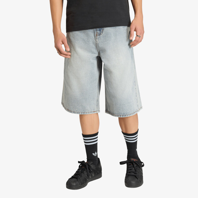 adidas Originals Šortky adidas Denim Shorts Indigo Denim 34