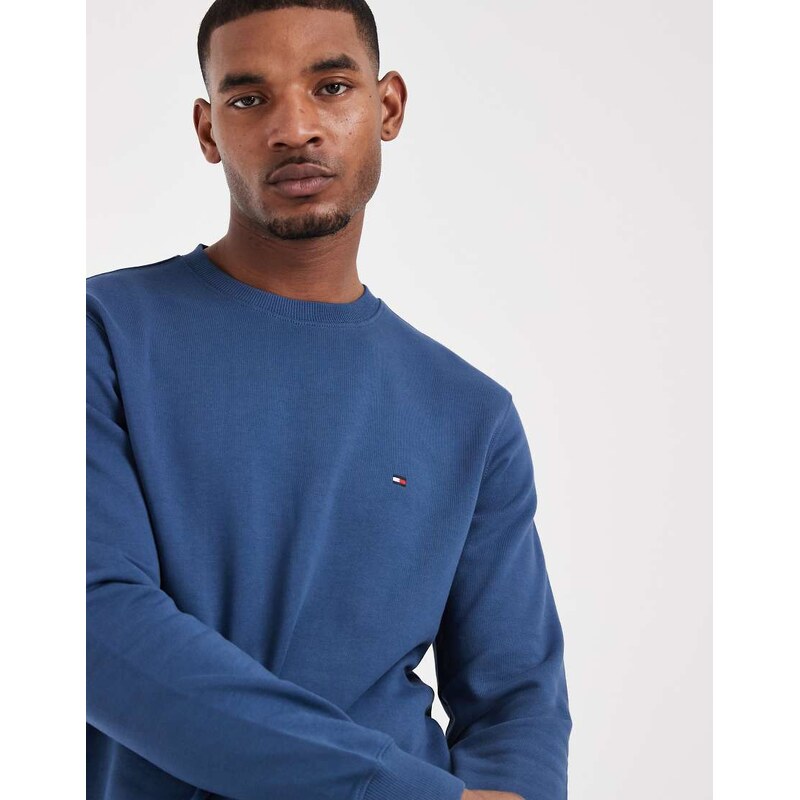 Tommy Hilfiger essential crewneck sweatshirt in blue