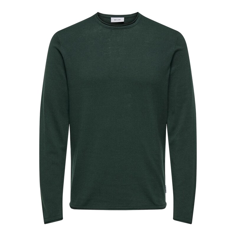 Only & Sons Svetr Jimmy tmavě zelená