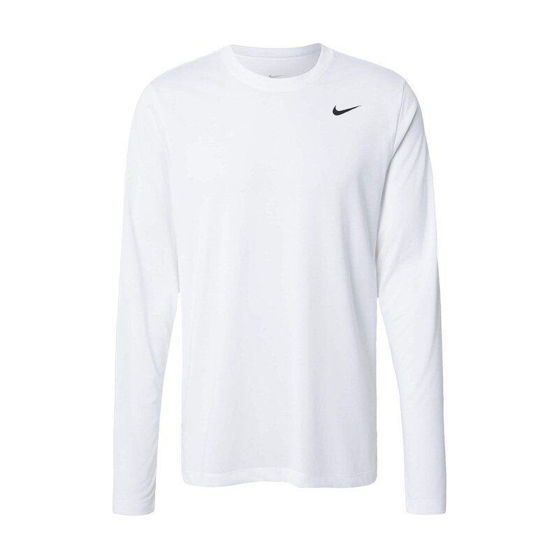 NIKE Funkční tričko černá / bílá