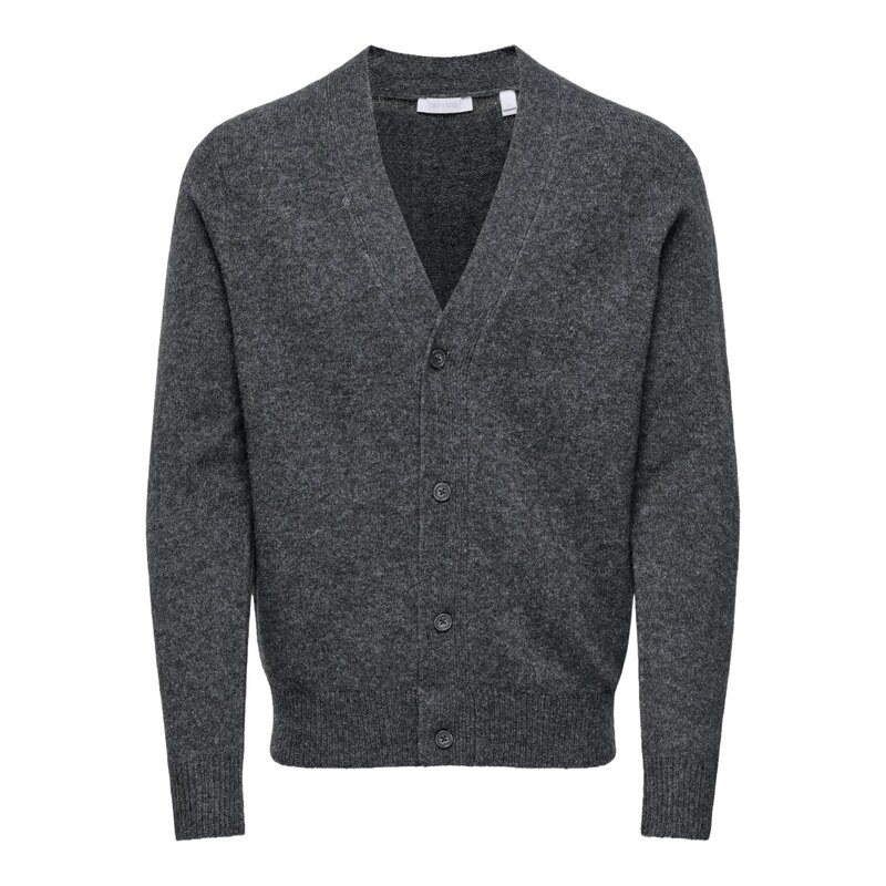 Only & Sons Kardigan ONSRay šedá