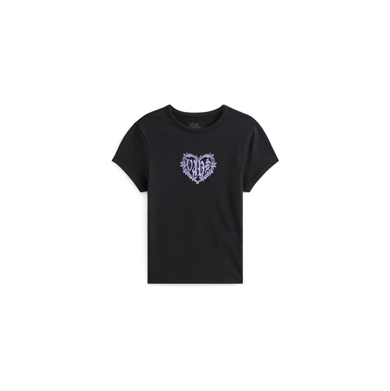 VANS Tričko Barbed Heart lenvandulová / černá