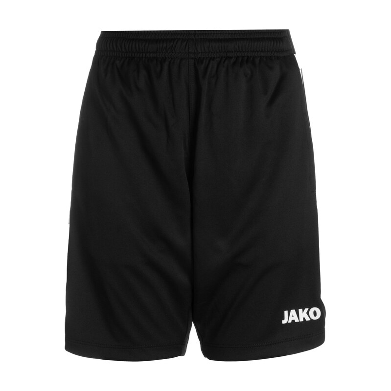 JAKO Sportovní kalhoty černá / bílá