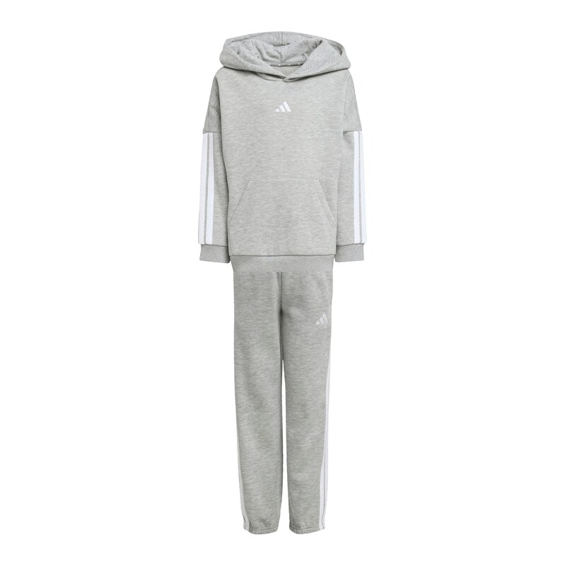 ADIDAS SPORTSWEAR Tepláková souprava světle šedá / bílá