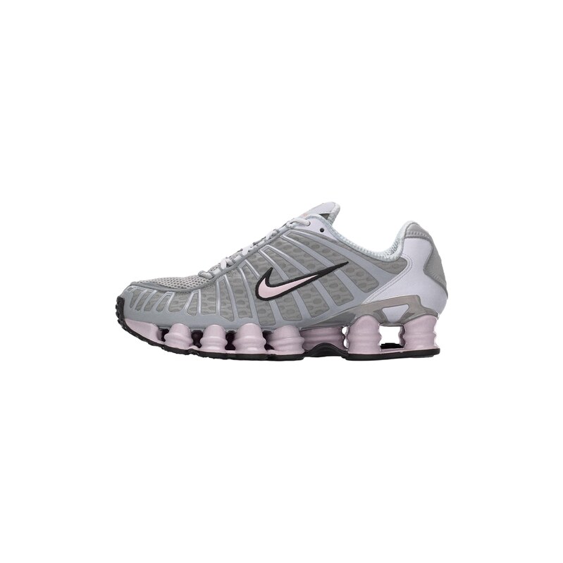 Nike Sportswear Tenisky SHOX TL šedá / růžová / černá