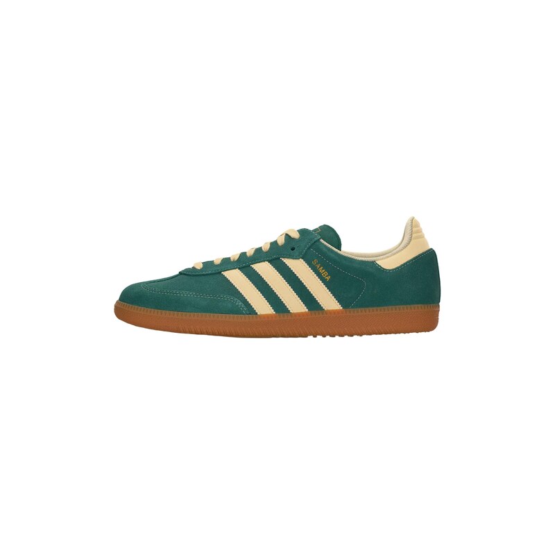 ADIDAS ORIGINALS Tenisky Samba slonová kost / smaragdová