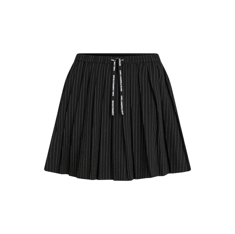 KARL LAGERFELD JEANS Sukně černá / bílá