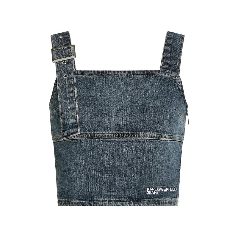 KARL LAGERFELD JEANS Top tmavě modrá