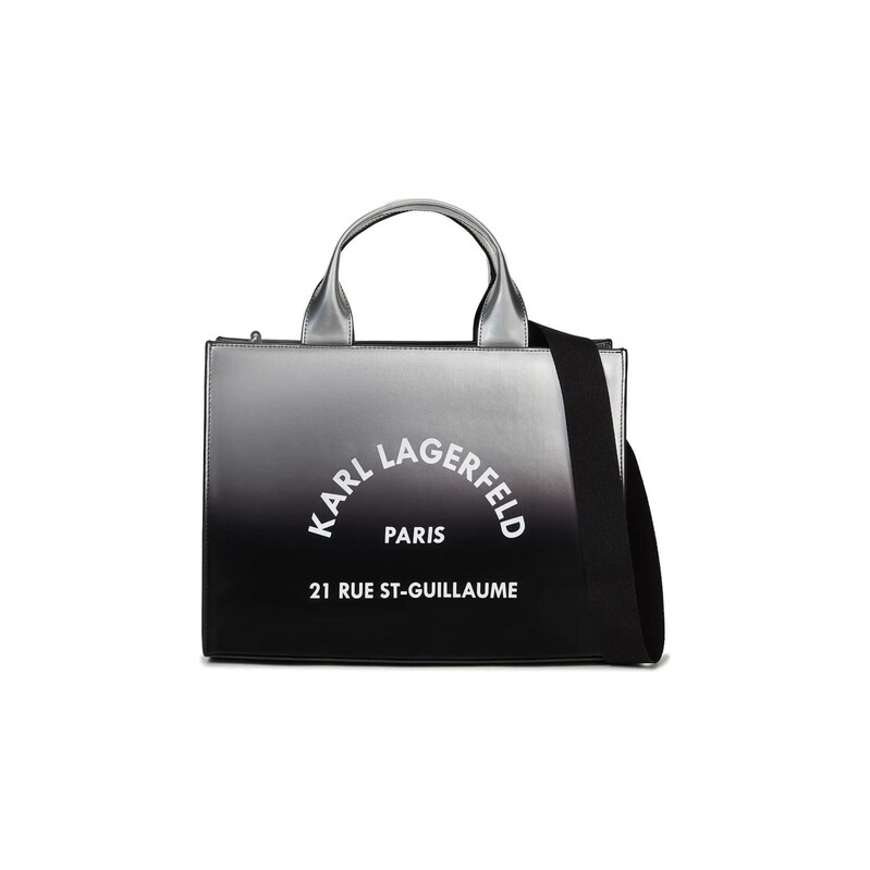 Karl Lagerfeld Kabelka Rue St-Guillaume bílá