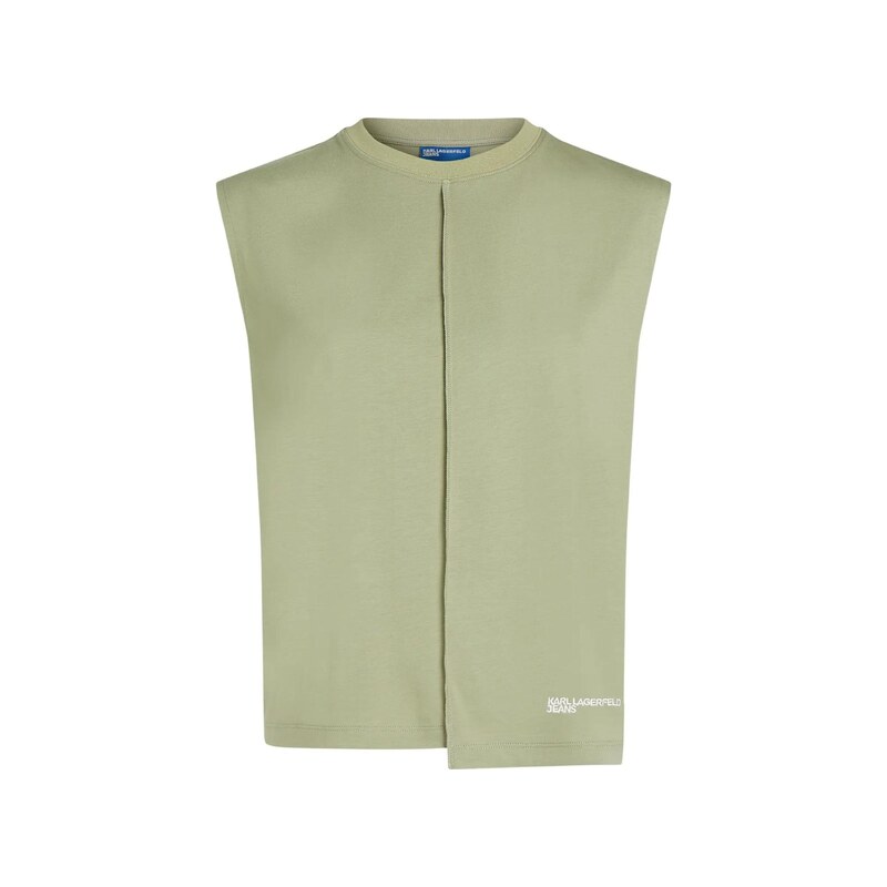 KARL LAGERFELD JEANS Top světle zelená