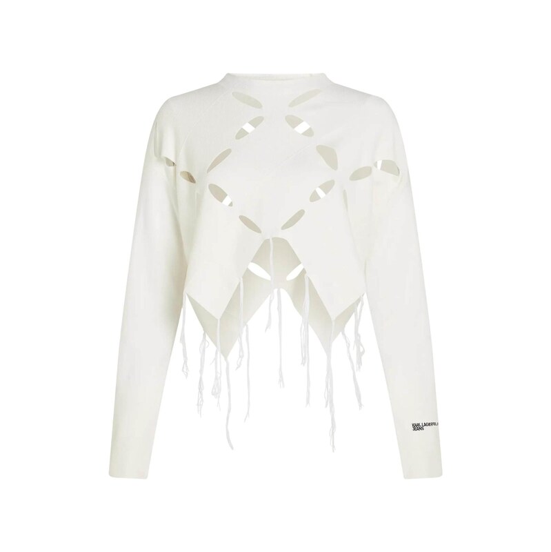 KARL LAGERFELD JEANS Tričko krémová