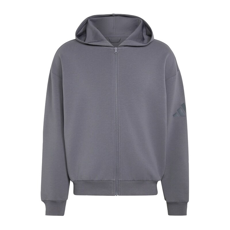 ADIDAS SPORTSWEAR Sportovní mikina Soft Lux světle šedá