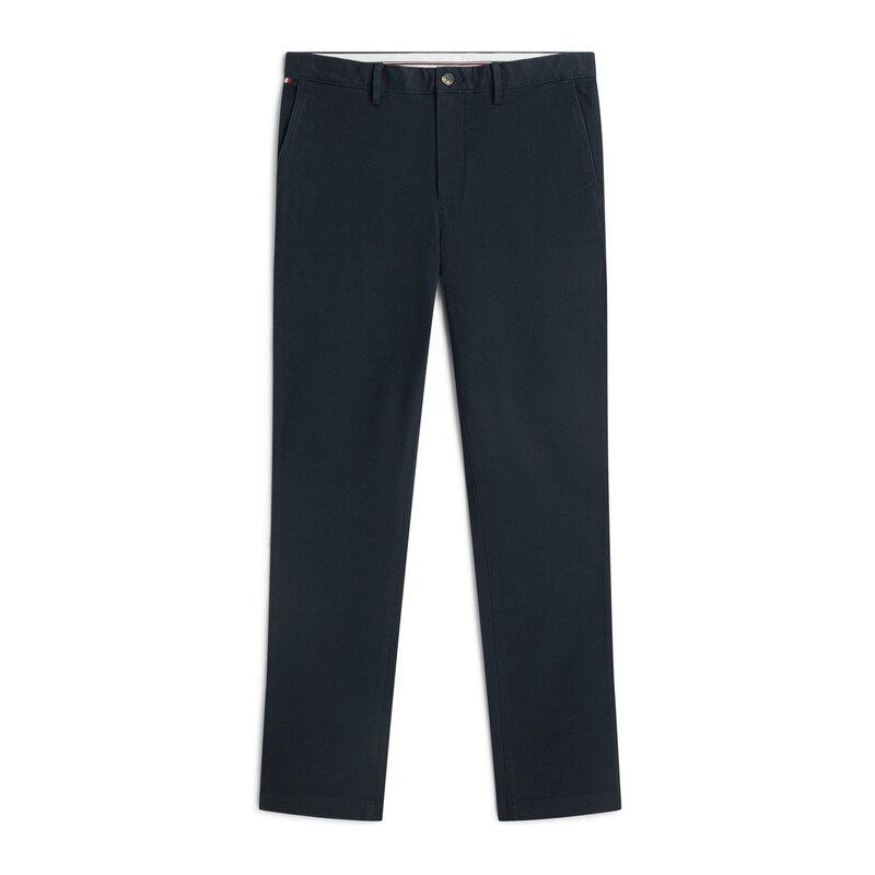 TOMMY HILFIGER Chino kalhoty Denton Straight Textured námořnická