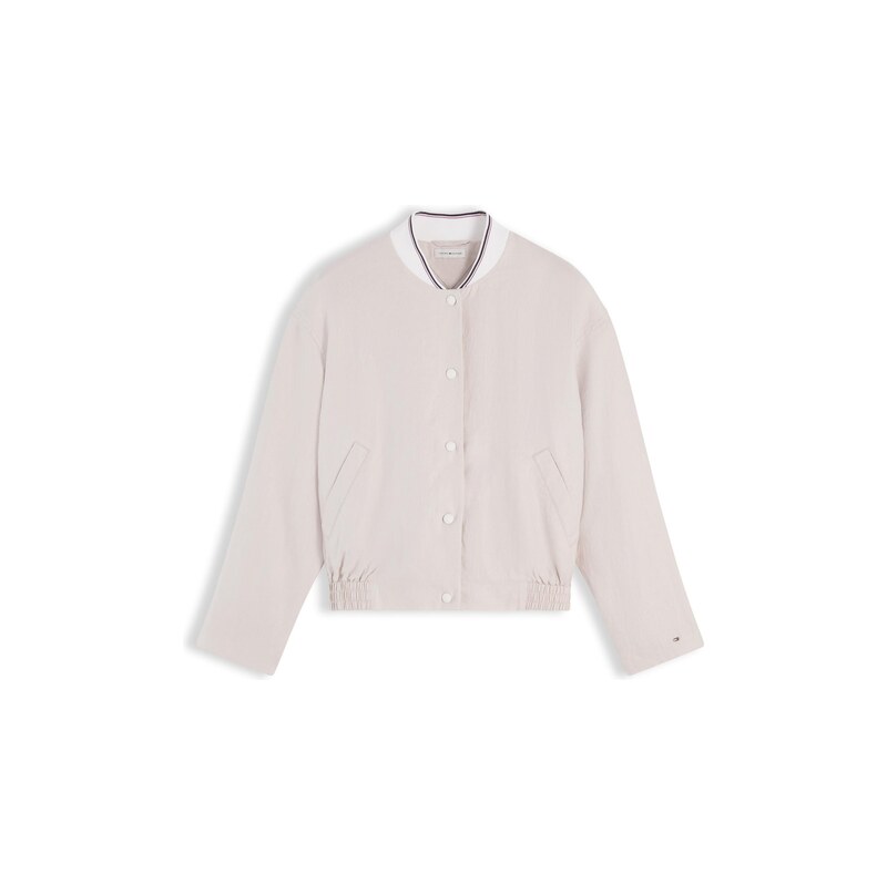 TOMMY HILFIGER Přechodná bunda režná / bílá