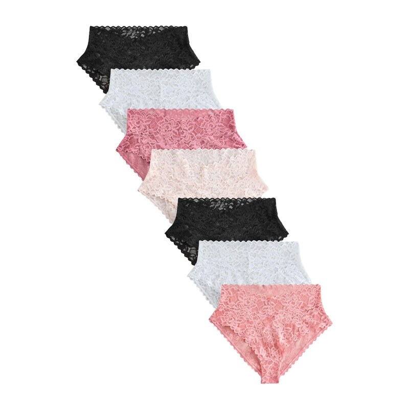 Next Kalhotky béžová / pink / černá / bílá