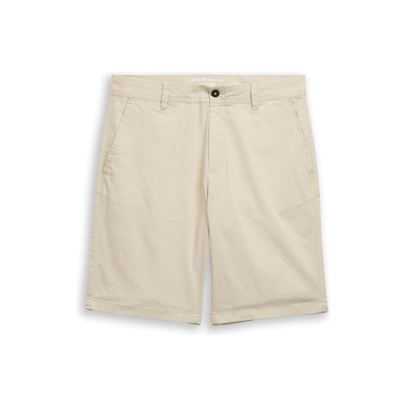 TOM TAILOR DENIM Chino kalhoty cappuccino
