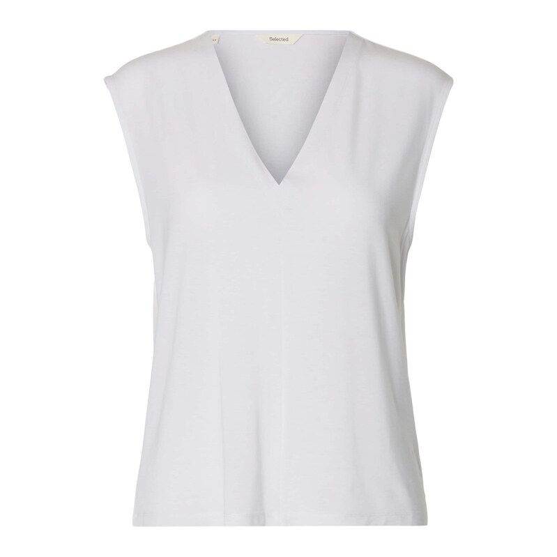 SELECTED Top SLFBerta Bellis bílá