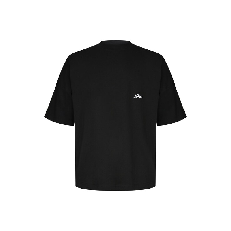 SikSilk Tričko černá / bílá