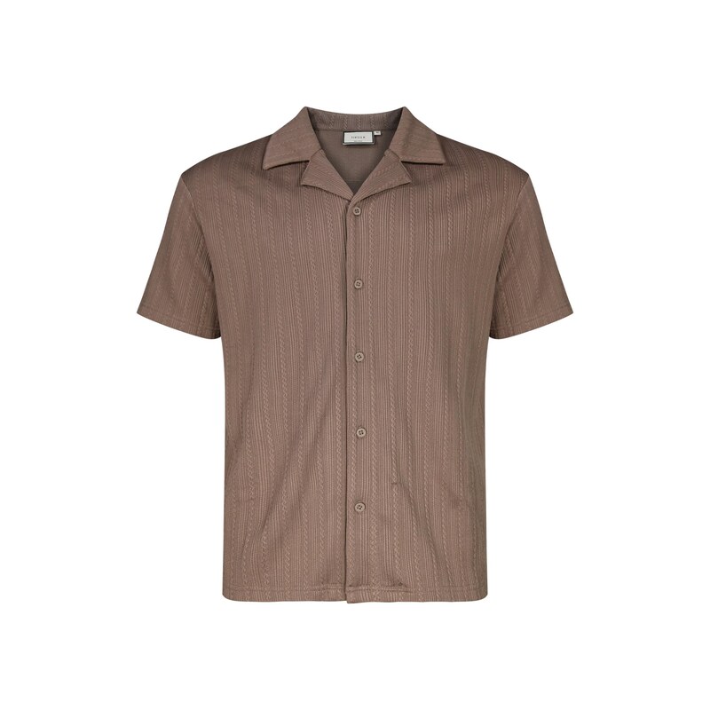 SikSilk Košile hnědá