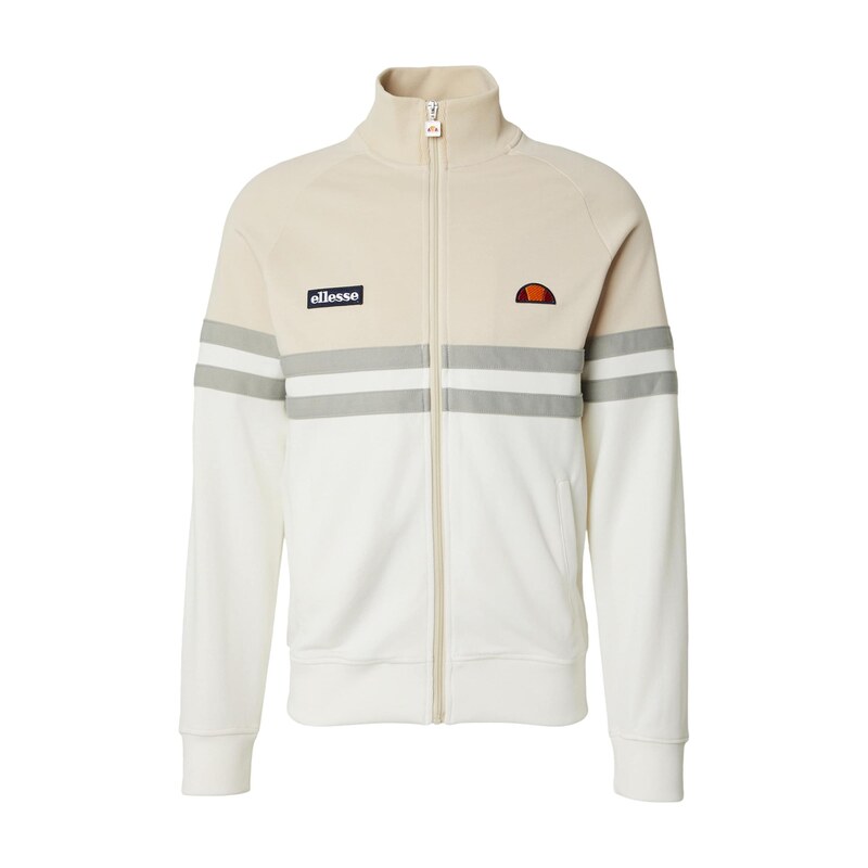 ELLESSE Mikina Rimini šedá / kámen / offwhite