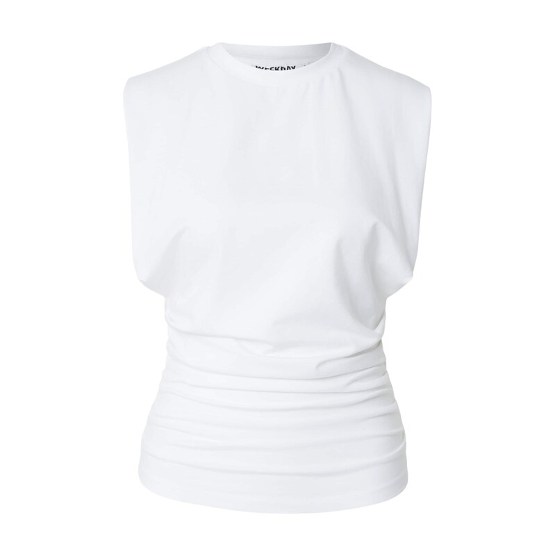 WEEKDAY Top Georgina bílá