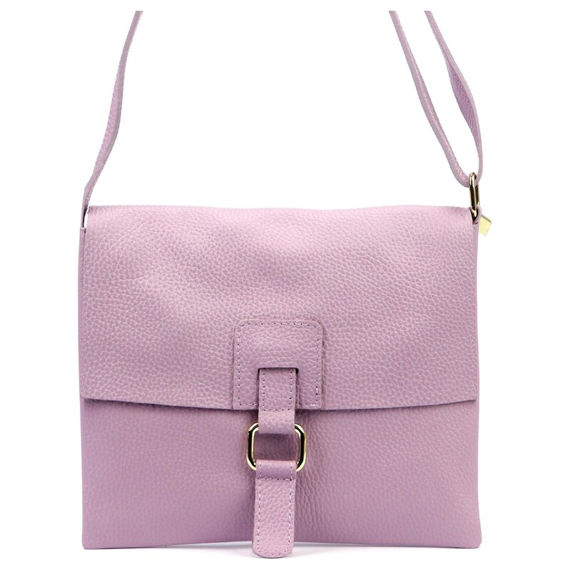 Luka Kožená crossbody kabelka 26-087 DL levandulová