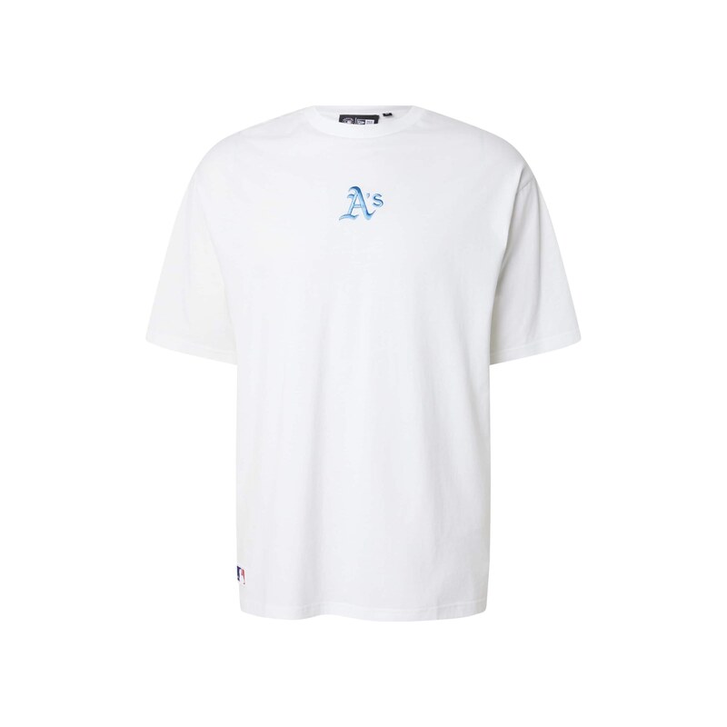 NEW ERA Tričko MLB LE OAKATH světlemodrá / bílá