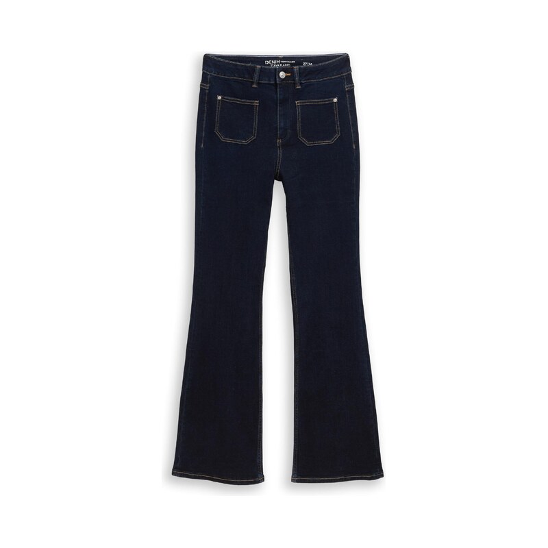 TOM TAILOR DENIM Džíny námořnická modř