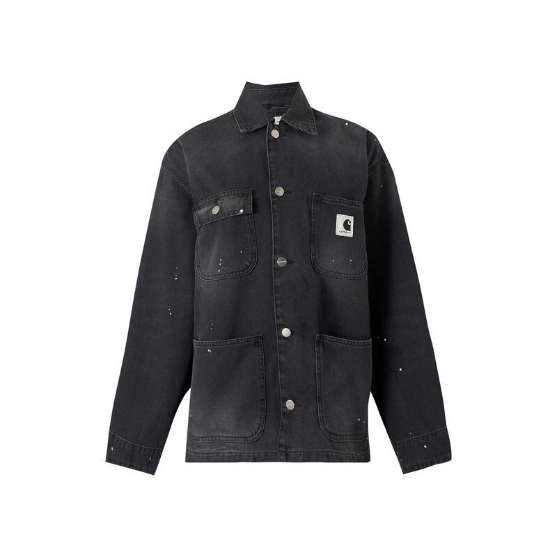 Carhartt WIP Přechodná bunda Michigan černá džínovina