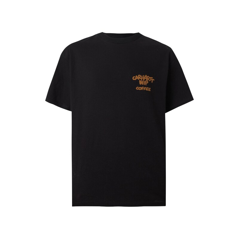 Carhartt WIP Tričko Coffee Break sépiová / tmavě šedá / černá /