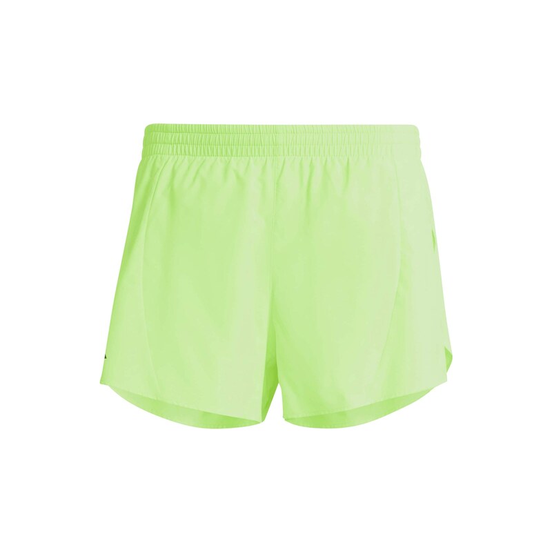 ADIDAS PERFORMANCE Sportovní kalhoty ADIZERO limetková / černá
