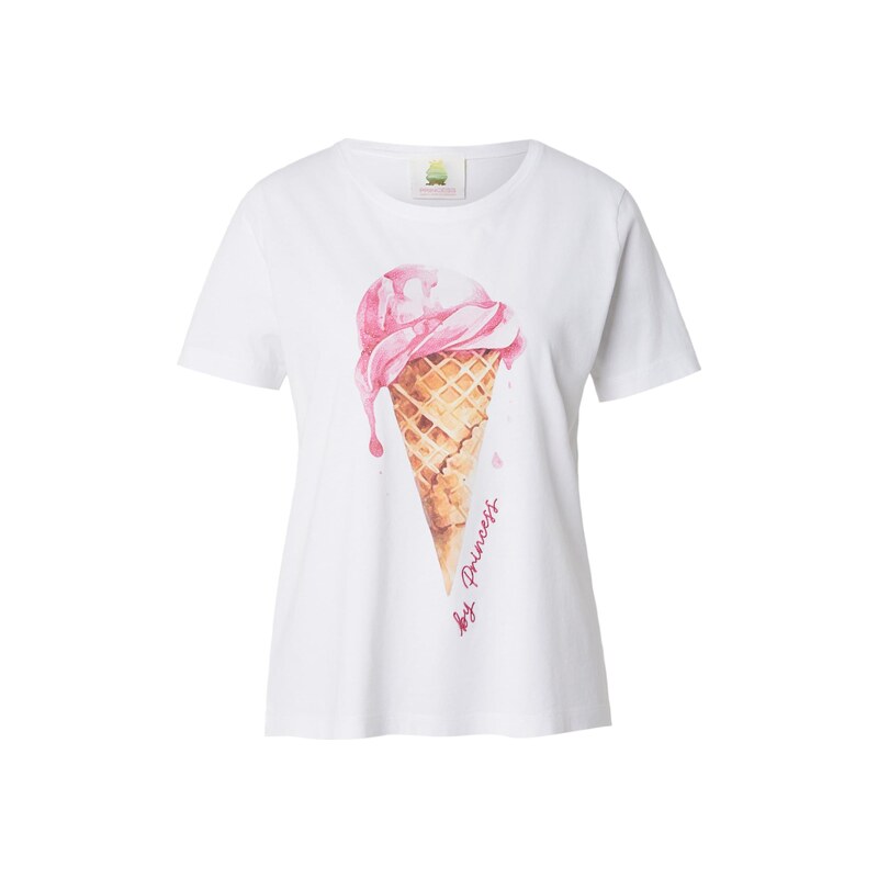 PRINCESS GOES HOLLYWOOD Tričko Ice Cream hnědá / pink / růžová /