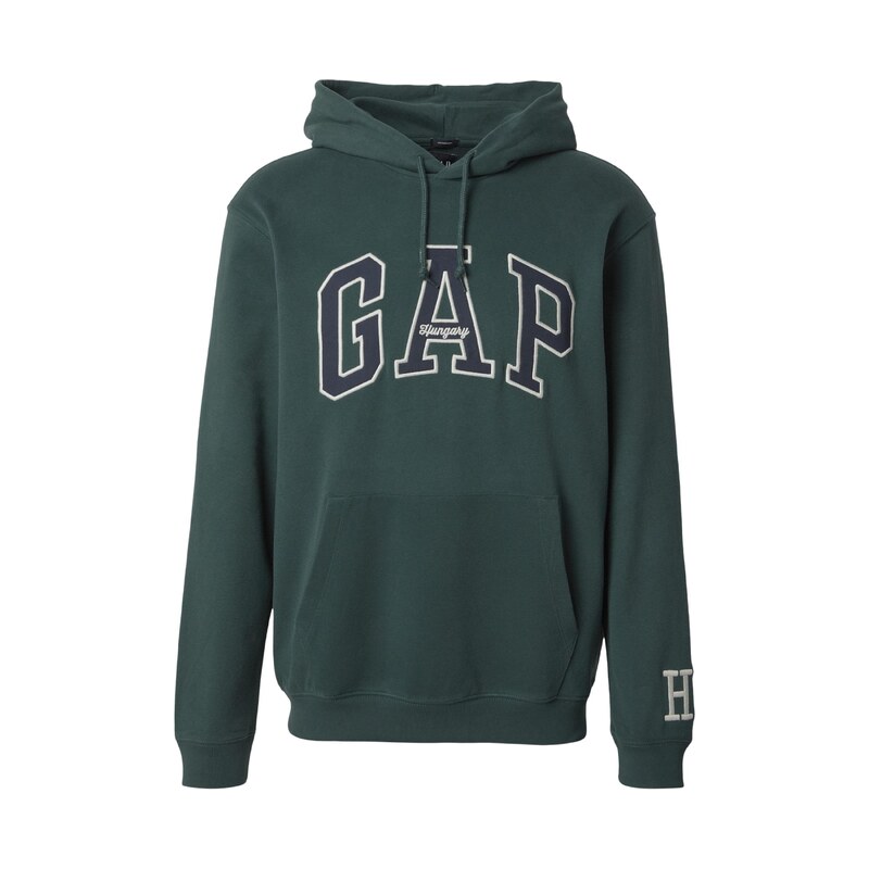 GAP Mikina CLSC tmavě modrá / tmavě zelená / bílá
