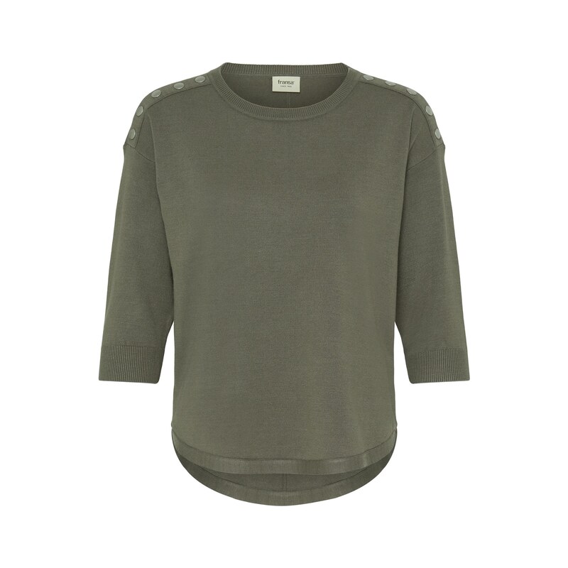 Fransa Kardigan FRZubasic 114 khaki