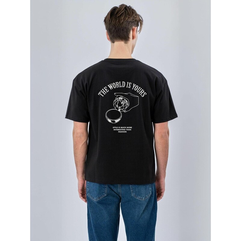 TEESHOPPEN Košile  T-shirts  černá