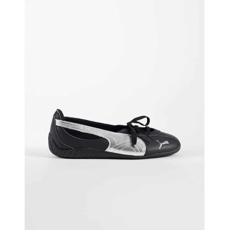 Puma Speedcat Ballet Nova flats in metallic black
